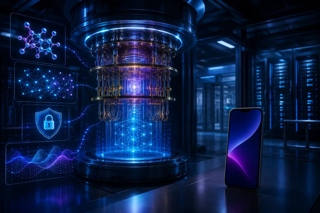 Computação quântica: o que ela pode fazer e por que ainda está longe do celular